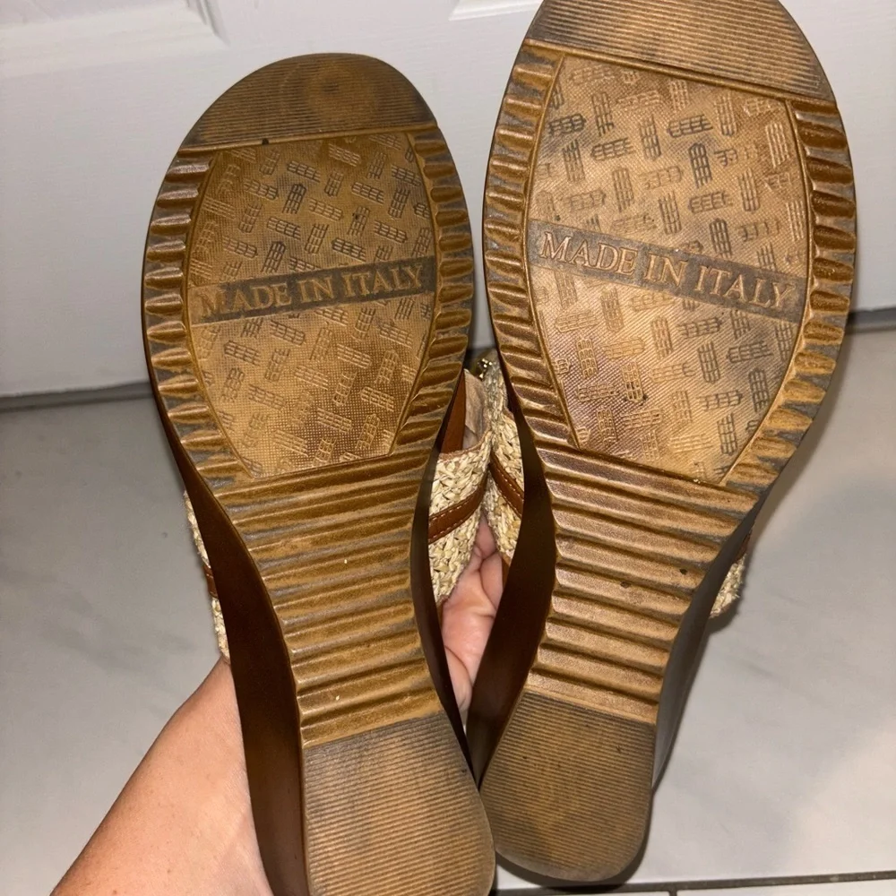 Toscanella Italian Wedge Sandal